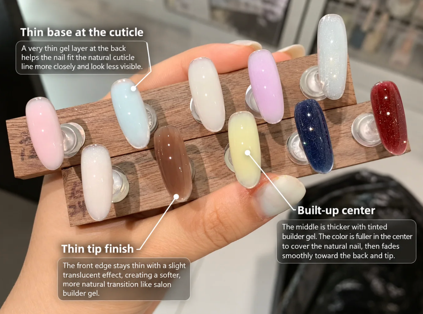 Pressona gel nail technique guide